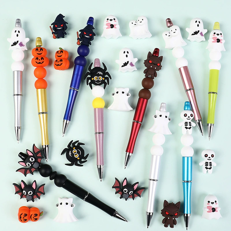 Halloween 3D Silicone Focal Beads — Classic Collection