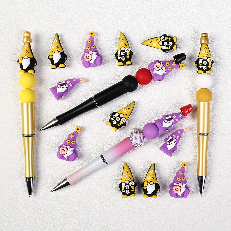 Nordic Gnome 3D Silicone Focal Beads