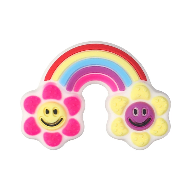 Rainbow & Sunshine 3D Silicone Focal Beads for DIY Pens